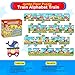 Learn ABCs with Fun! 24-Piece Alphabet Train Jumbo Floor Puzzle for Toddlers - Interactive Educational Toy for Ages 3+