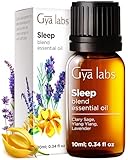 Sleep Essential Oil Blend - Infused with Calming Lavender, Ylang Ylang and Clary Sage (10ml) - 100% Pure Therapeutic Grade