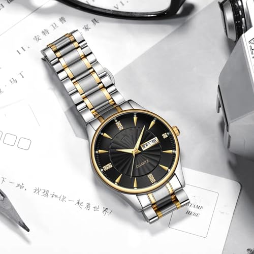 Image of Quick Release Stainless Steel Watch Band Bracelet 12mm to 24mm Straight & Curved End Universal Stainless Steel Metal Watch Strap Smartwatch Replacement Band Men Women