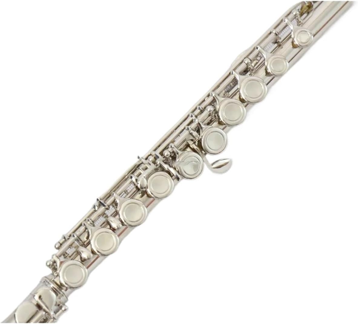 フルート 16穴 ニッケルメッキ製 フルート楽器 ニッケルメッキ 16穴フルート