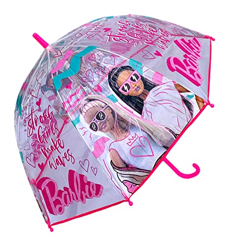 PARAGUAS MANUAL BARBIE 46CM