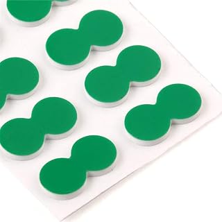 Nobrand - Kit de aparejos de pesca con mosca para pesca con mosca (24 unidades), color verde