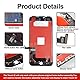 Dinow für iPhone 7 Plus Display Ersatz (Schwarz) 5.5 Zoll Touch Screen iPhone 7 Plus Display Digitizer Frame Assembly mit 3D Touch + Tool Kit + Display Schutzfolien，Modell：A1661, A1784, A1785