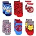 Avengers Boys 6 pack Socks (6-8 Boys, Assemble Blue/Red)