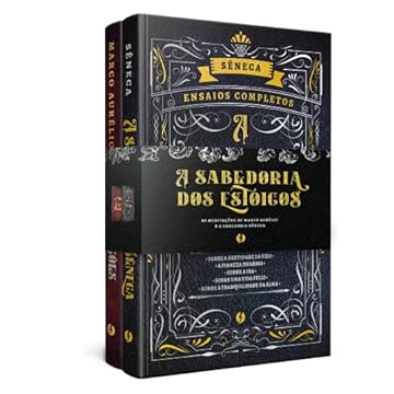 Capa do livro Kit - A sabedoria dos Estoicos – Edição de luxo: O livro de cabeceira dos principais influenciadores de finanças e negócios