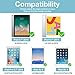 ProCase Leather Case for iPad 9.7 (Old Model) 6th 2018 / 5th 2017, iPad Air 2, iPad Air - Stand Folio Cover Case with Multi-Angle Viewing for iPad 9.7 inch, Also Fit iPad Air 2 / iPad Air -Navy