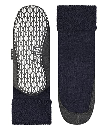 FALKE Unisex Stoppersocken Cosyshoe M Hp Wolle rutschhemmende Noppen 1 Paar, Blau Dark Blue 6680, 43-44 – Ansicht 6