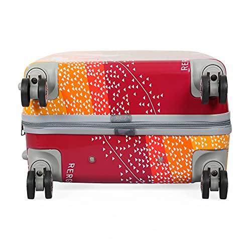 Image of Polo Class 2Pc Set Travel Trolley Bag (20 /28 inch) - Orange