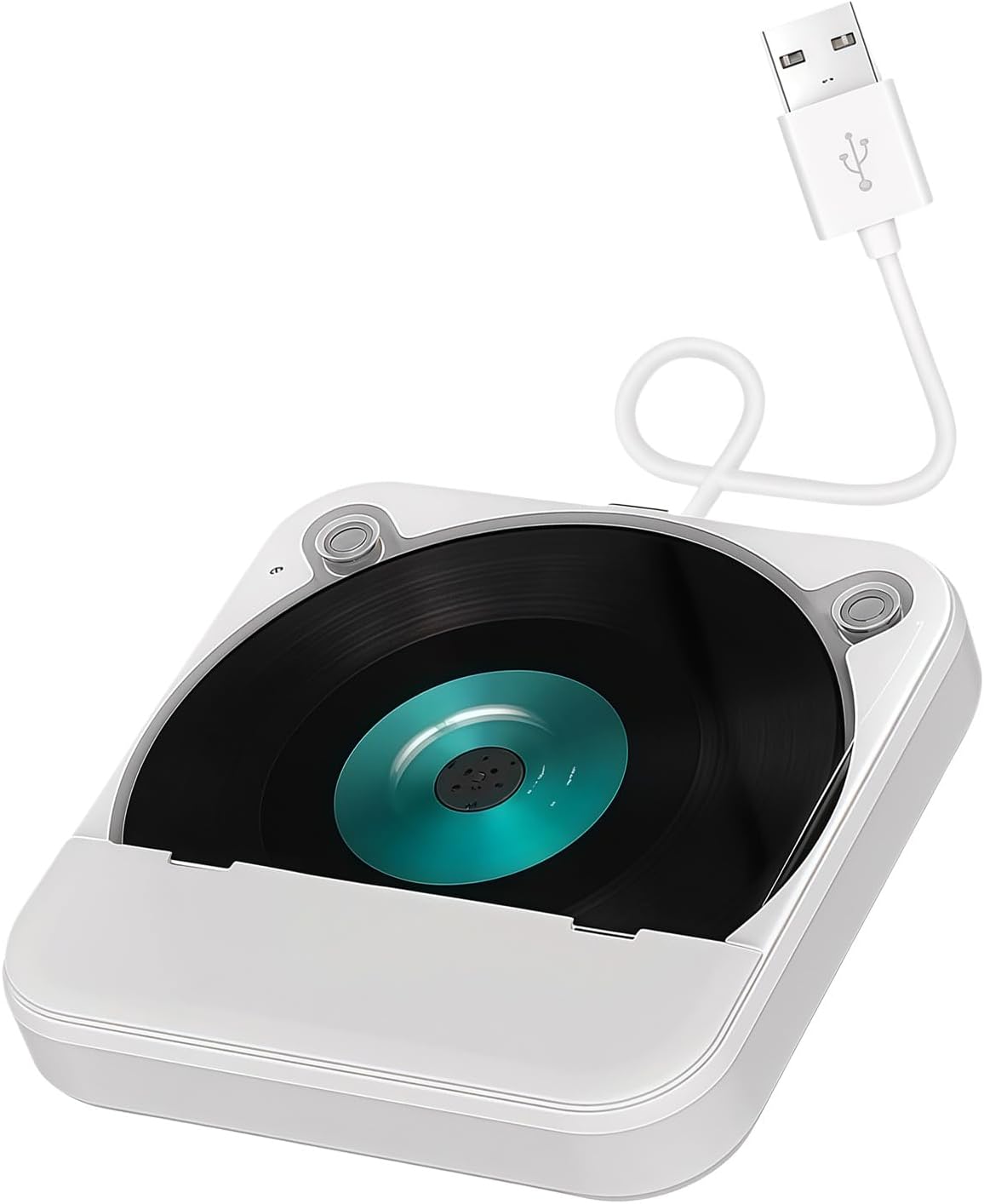 Portable Disc Player for Car with USB Assistant Connection and Handheld Controller for Music While Traveling Car Disc Player USB