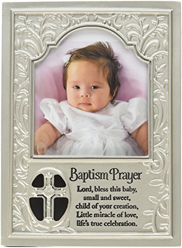Abbey Gift Doop gebed fotolijst, multi, 15 x 20,8 x 0,5 cm