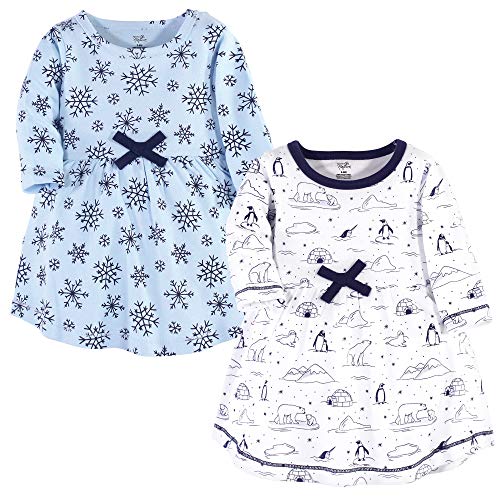 Image of Touched by Nature Girls, Toddler, Baby and Womens Organic Cotton Short-Sleeve and Long-Sleeve Dresses