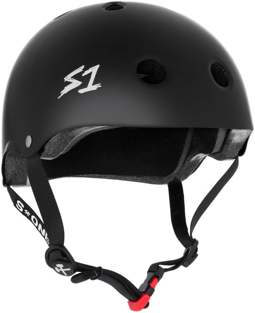 Schutzausrüstung - Mini Helm Lifer - Schwarz Matt - M - S ONE
