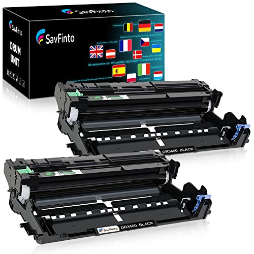 SavFinto DR3400 Trommel Kompatibel für Brother DR-3400 DR 3400 Drum Unit für Brother DCP-L5500DN HL-L5000D HL-L5100DN HL-L5100DNT HL-L5100DNTT HL-L5200DW HL-L6400DW MFC-L5700DN MFC-L5750DW MFC-L6800DW