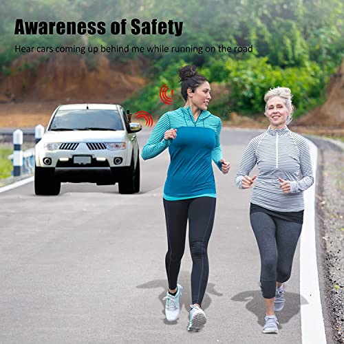 Image of Open Ear Bone Conduction Headphones - Bluetooth 5.0 Headset, IP65 Waterproof Earphones, Type-C Charging, Long Battery Life, 25g Lightweight