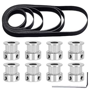 Youmile 2GT Zahnriemen Set mit 8 Stück
