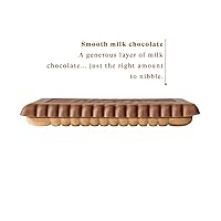 Vista 5 de Bahlsen Galletas de leche Choco Leibniz (12 cajas) - Galletas de mantequilla Leibniz cubiertas con una gruesa capa de chocolate europeo - Cajas