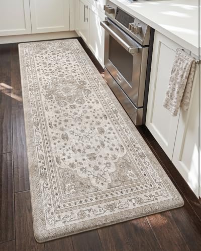 Tapis de cuisine anti-fatigue imperméable et lavable - 2