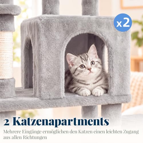 Hey-brother 180 cm XXL Kratzbaum, mit Erweiterung Platz, stabil, MPJ038W – Ansicht 5