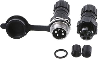 JUNESUN GX16 Waterproof Aviation Connector Plug Socket Sensor Encoder 2/3/4/5/6 Pin New