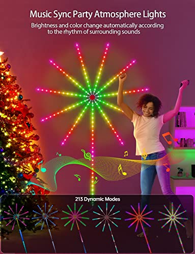 Luz LED decorativa MATICOD fuego artificial RGB USB miniatura 2