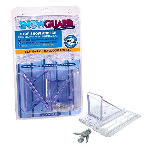 Snow Guard 4Mini 1.5in x 4in Polycarbonate Roof Cleat Snow Guard