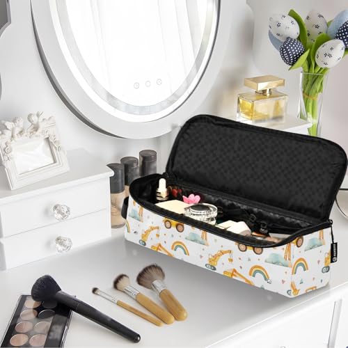 Bolsa de viaje organizadora para herramientas de cabello con protector térmico resistente para planchas, rizadores y accesorios miniatura 7