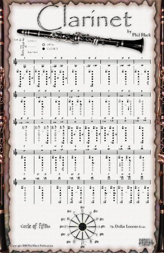 INSTRUMENTAL POSTER SERIES - Clarinet Paperback – January 1, 2009