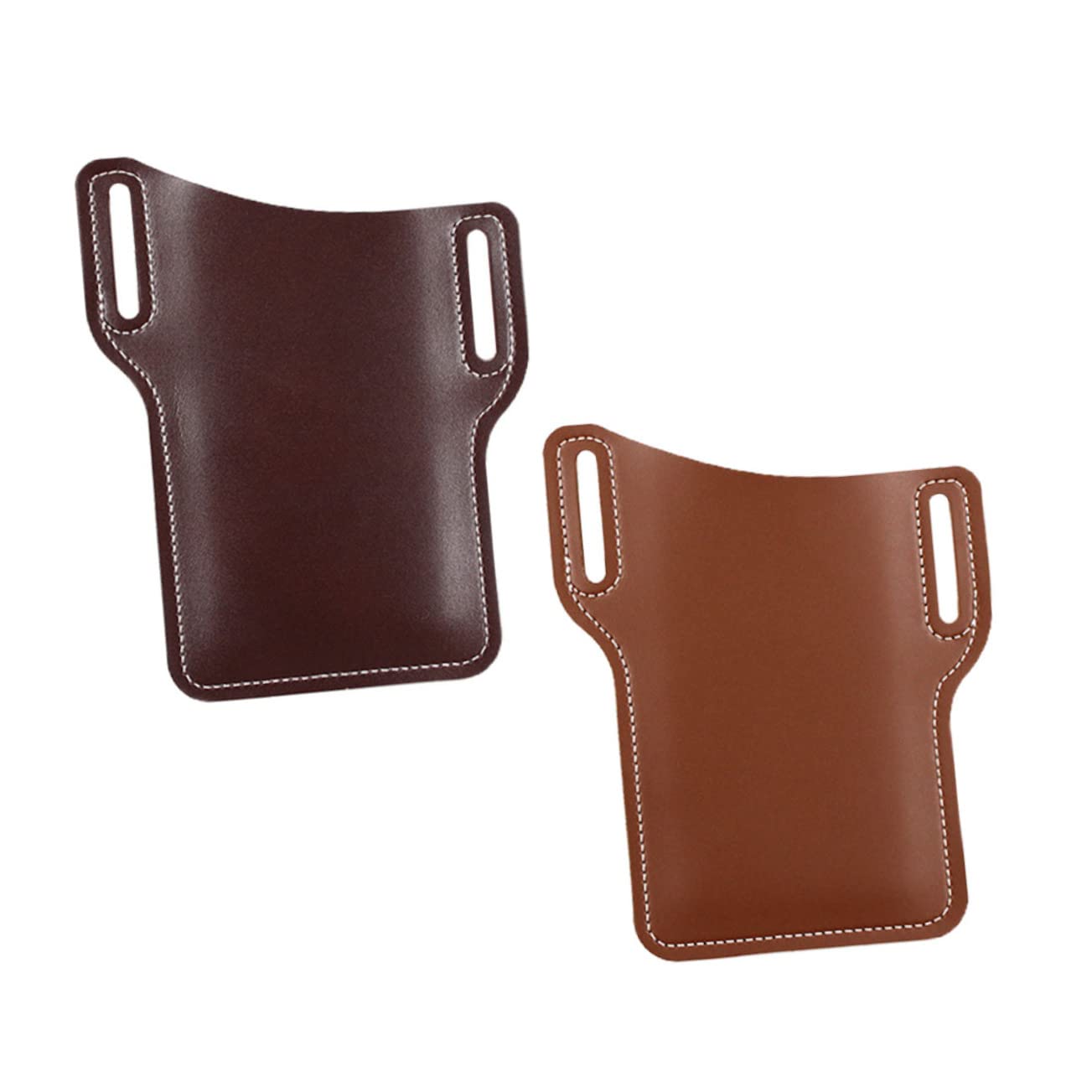 2 Stück Pu Gürteltaschen für Handy, Schutzhülle für Unterwegs