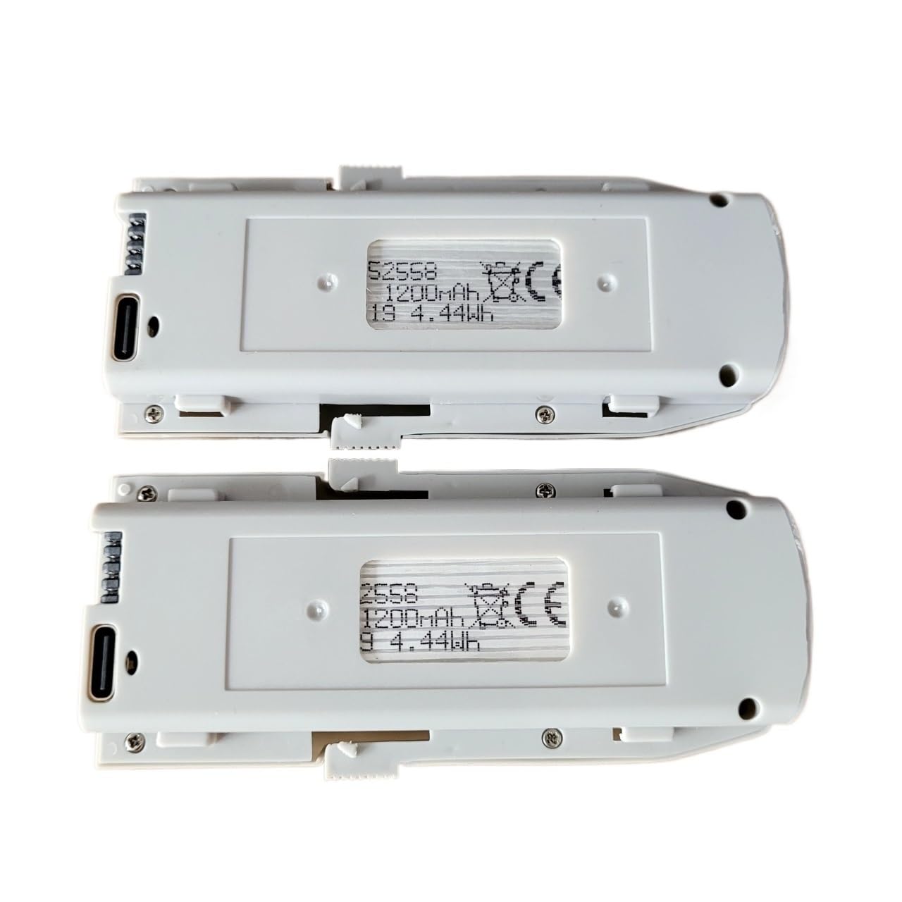 2 Pezzi per Batteria per Drone K200 Max per Parte 3.7V 1200mAh Batteria Lipo per Controllo Quadcopter K200MAX