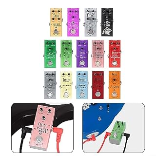 Pédale d’effet de guitare, compresseur de distorsion complète Overdrive pour guitare électrique, 9,2 x 4,6 x 4,3 cm (D) - Les Beatles, Paul McCartney, John Lennon, RIngo Starr, George Harrison Pédale d'effet de guitare, compresseur de distorsion complète Overdrive pour guitare électrique, 9,2 x 4,6 x 4,3 cm (D) – Image 3