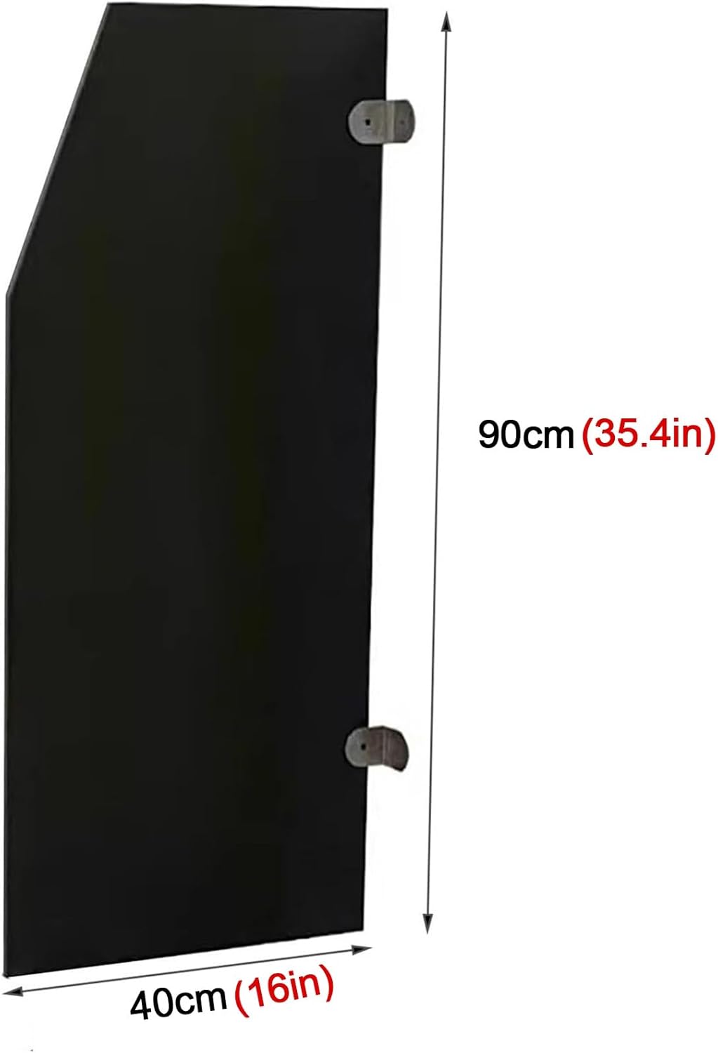 Urinal Screen Toilet Partition,Urinal Partition Divider,Men Urinal Privacy Screen Toilet Partition,Wall-Mounted Room Separating Divider,for Home Office Restaurant Hotel (Color : Bl