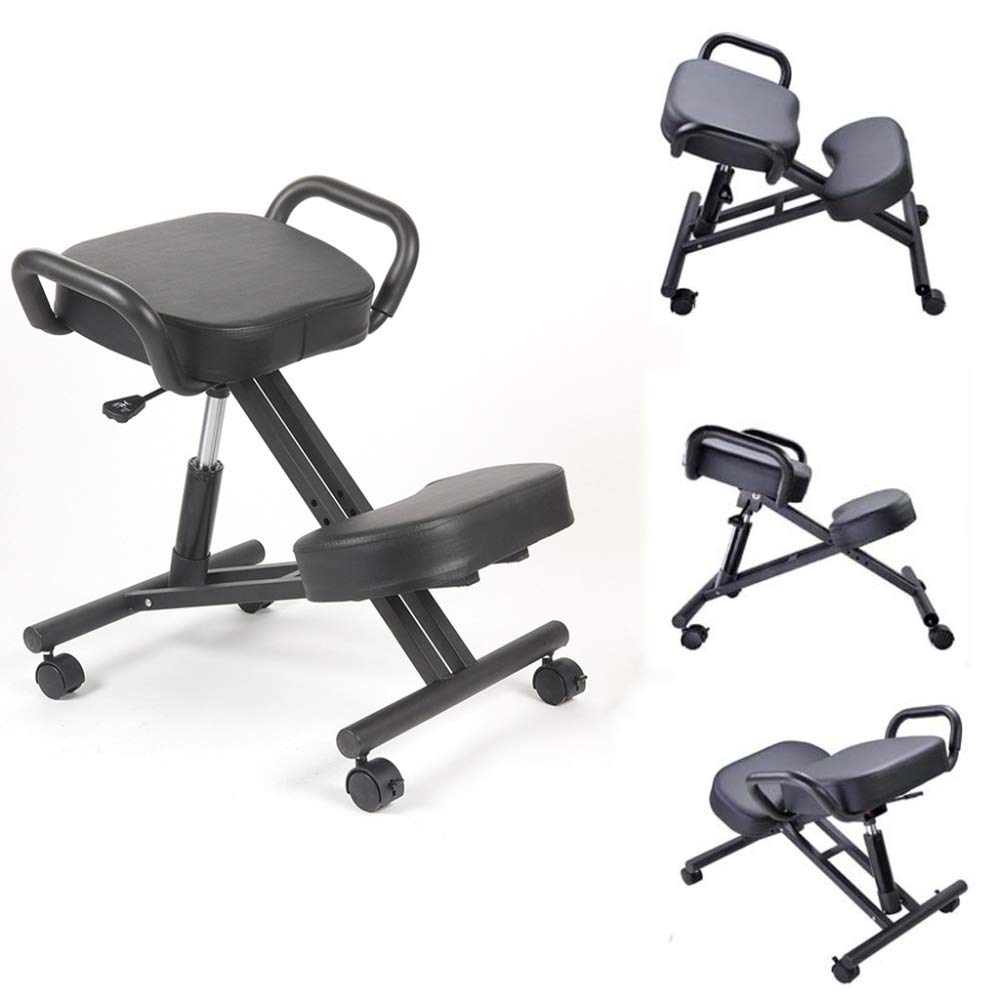 La Silla Arrodillada La Silla Ergonómica De Corrección De La Postura Sentada Adecuada Para La Oficina Y La Sala De Estar Puede Aliviar Eficazmente El Dolor Y Corregir La Postura Sentada,Blue