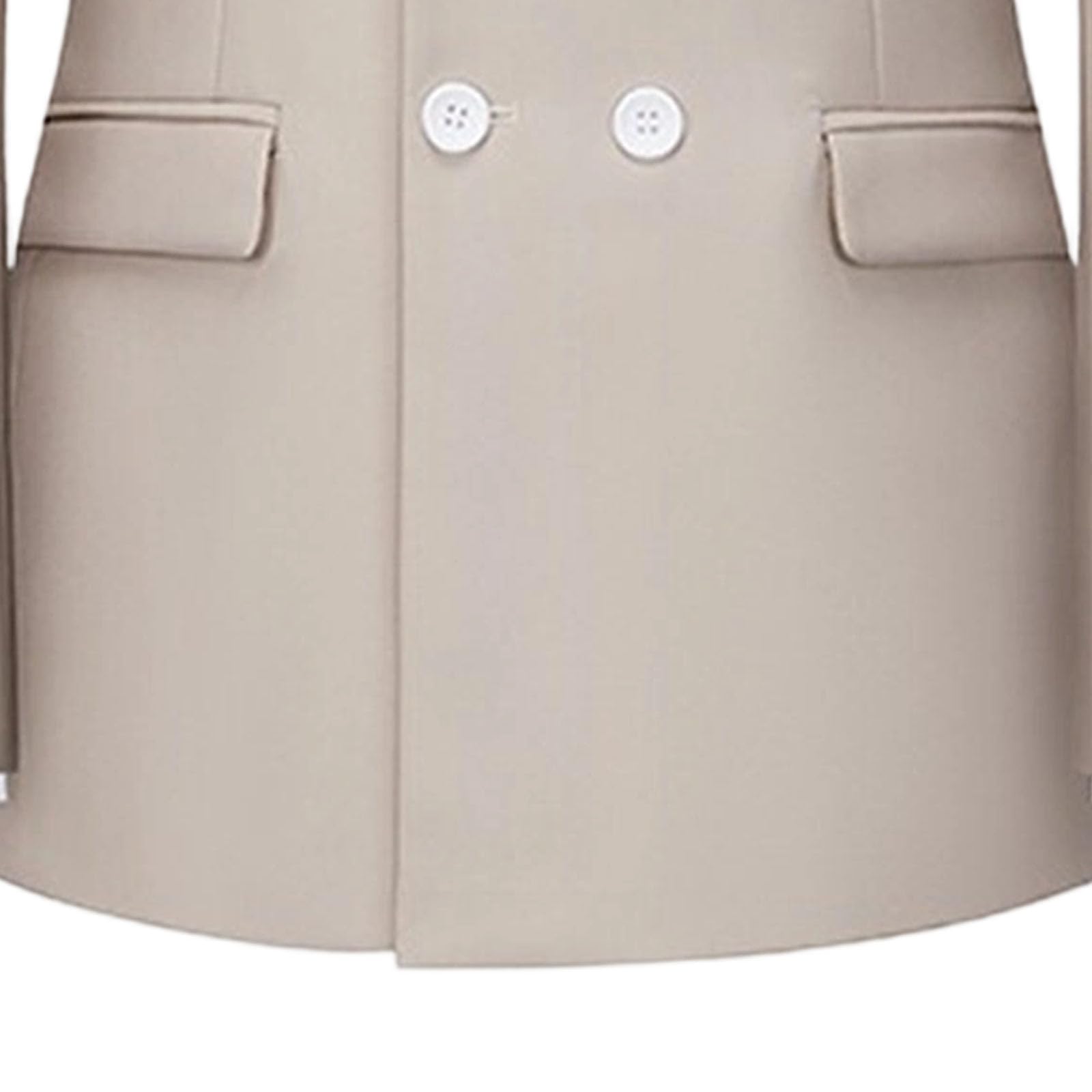 Giacca da uomo sottile ed elegante doppio petto giacche skinny doppio petto blazer per gli uomini abito da ballo di fine anno ritorno a casa