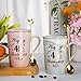 Imagen de YIKILYLIFE Regalos 45 Año Aniversario Boda 2PCS Tazas 400ml