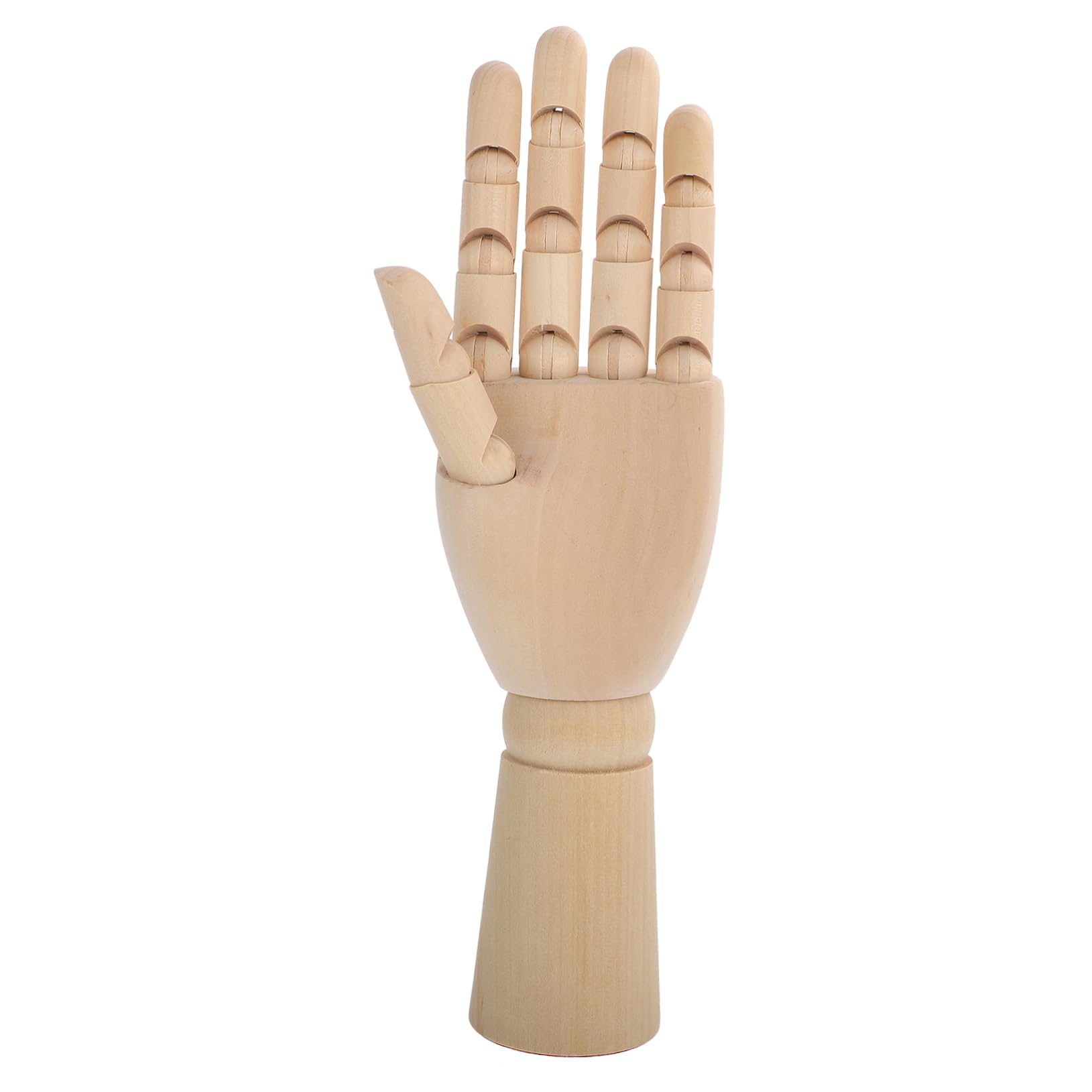 OSALADI Holzhandmodell mit Beweglichen Gelenken Proportionale Handpuppe für Zeichenübungen und Desktop Dekoration im Büro für Anfänger und Studenten