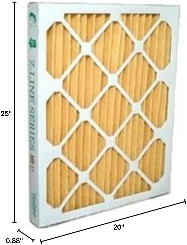 20x25x1 Merv 11 Furnace Filter (12 Pack)