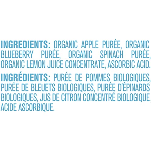 GERBER Organic Purée, Apple Blueberries Spinach, Baby Food, Case of 12, 1.5 L - Image 4