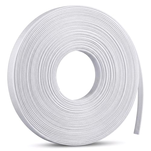 25 Yards Boning for Sewing 6mm Sew-Through Low Density Plastic Boning Sewing Corset Bonings for Bridal Gowns Wedding Dress Evening Hats Crafts