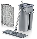 ✅【MOPA FREGONA MULTIFUNCIONAL, CUBO ESCURRIDOR EMPAPADOR, ESCURREFACIL】 Esta excelente mopa multiusos es perfecta para limpiar todo tipo de superficies. Integra un cubo con dos compartimientos con doble función . Te permite escurrir el agua y empaparla cuando lo necesites. Así los suelos quedaran en mucho mejor estado que si utilizaras una fregona y cubo tradicional.