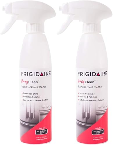 Miniatura 7 de FRIGIDAIRE 5304508691 Limpiador de acero inoxidable listo para limpiar, 12 onzas