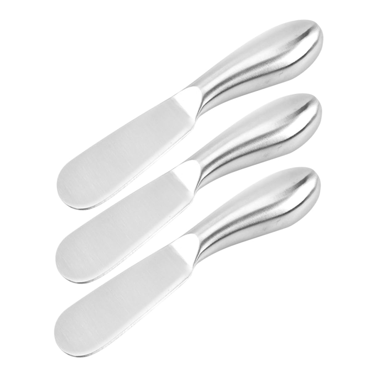 Healifty 3Pcs Stainless Steel Cheese Butter Cutter Ergonomic Design Manual Kitchen Gadgets for Slicing Cheese and Butter and Compact