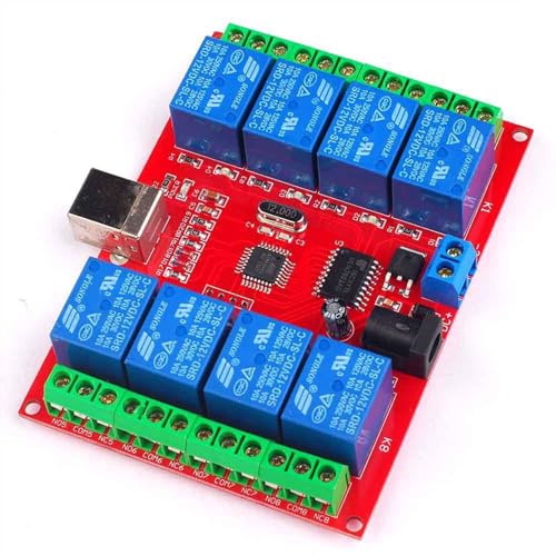 Relais USB 12 V 8 canaux pour interrupteur intelligent à commutation rapide