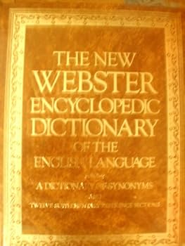 Hardcover New Websters Encyclopedia Dictionary English Language Book