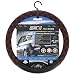 CAR+ 2505079 Black/Red Stitch Steering Wheel Cover