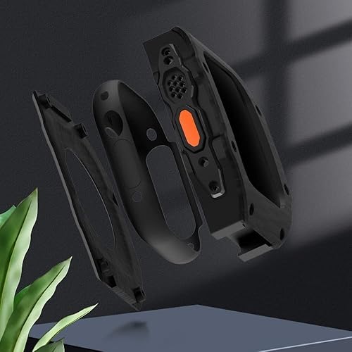 Miniatura 6 de Caja de reloj de fibra de carbono con banda de goma de flúor, para Apple Watch Ultra 1.929 in, correa de caucho fluorado+bisel, para iWatch 8 7