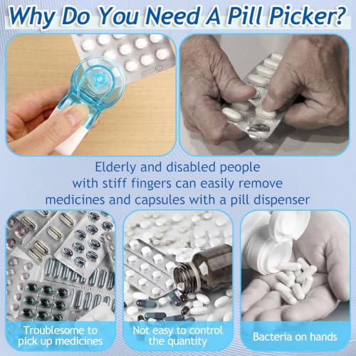 Image of Pill Bags for Travel 120 Pcs, Clear Pill Pouches with Storage Organizer Case, Marker and Pill Remover - Resealable Pill Pockets for Daily and Travel Medication Management
