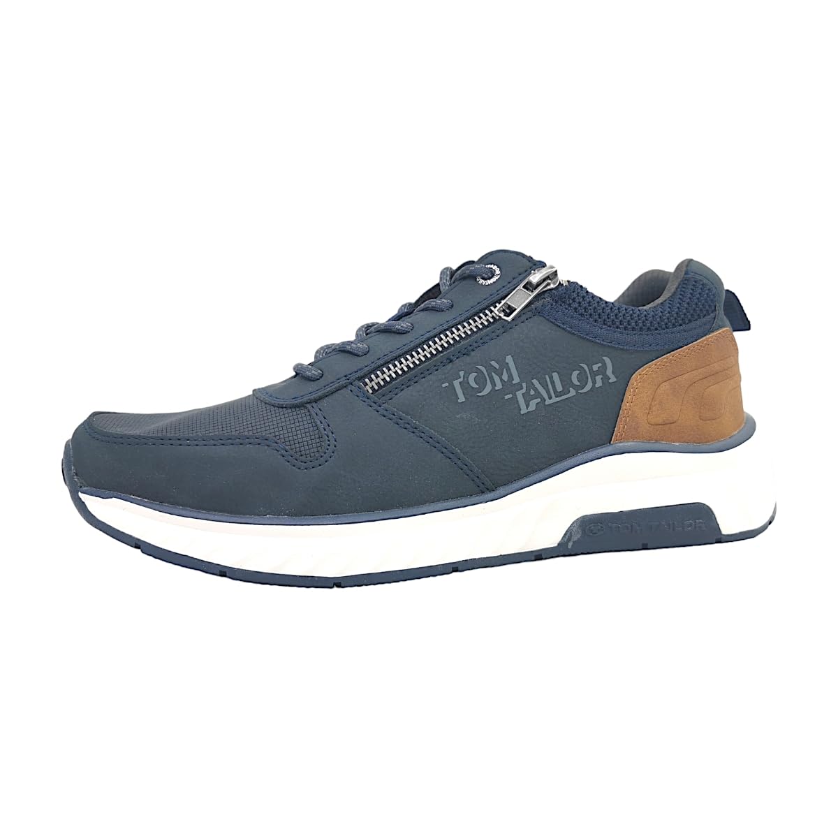 TOM TAILOR Men's 5380140007 Trainers, Navy, 45 EU, Navy, 11 UK