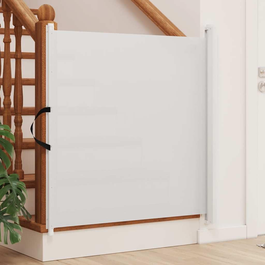 Generisch Haustier-Barriere Ausziehbar Weiß 102,5x125 cm,Baby & Kleinkind,Babysicherheit,Baby- & Haustierschutzgitter-4004129
