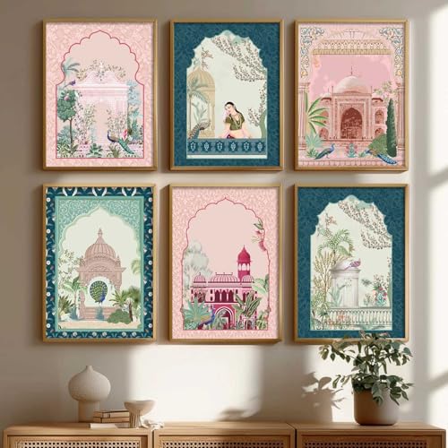 Image of kotart - Pichwai wall Art Paintings with Frame for Home Decoration - Painting for Living Room Bedroom Office Wall hanging frames - (10X13 INCH, F)