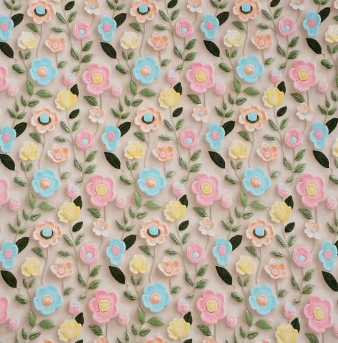Image of Cotton Floral Fitted Bedsheet Set - Ultra-Soft Fabric (Floraire)